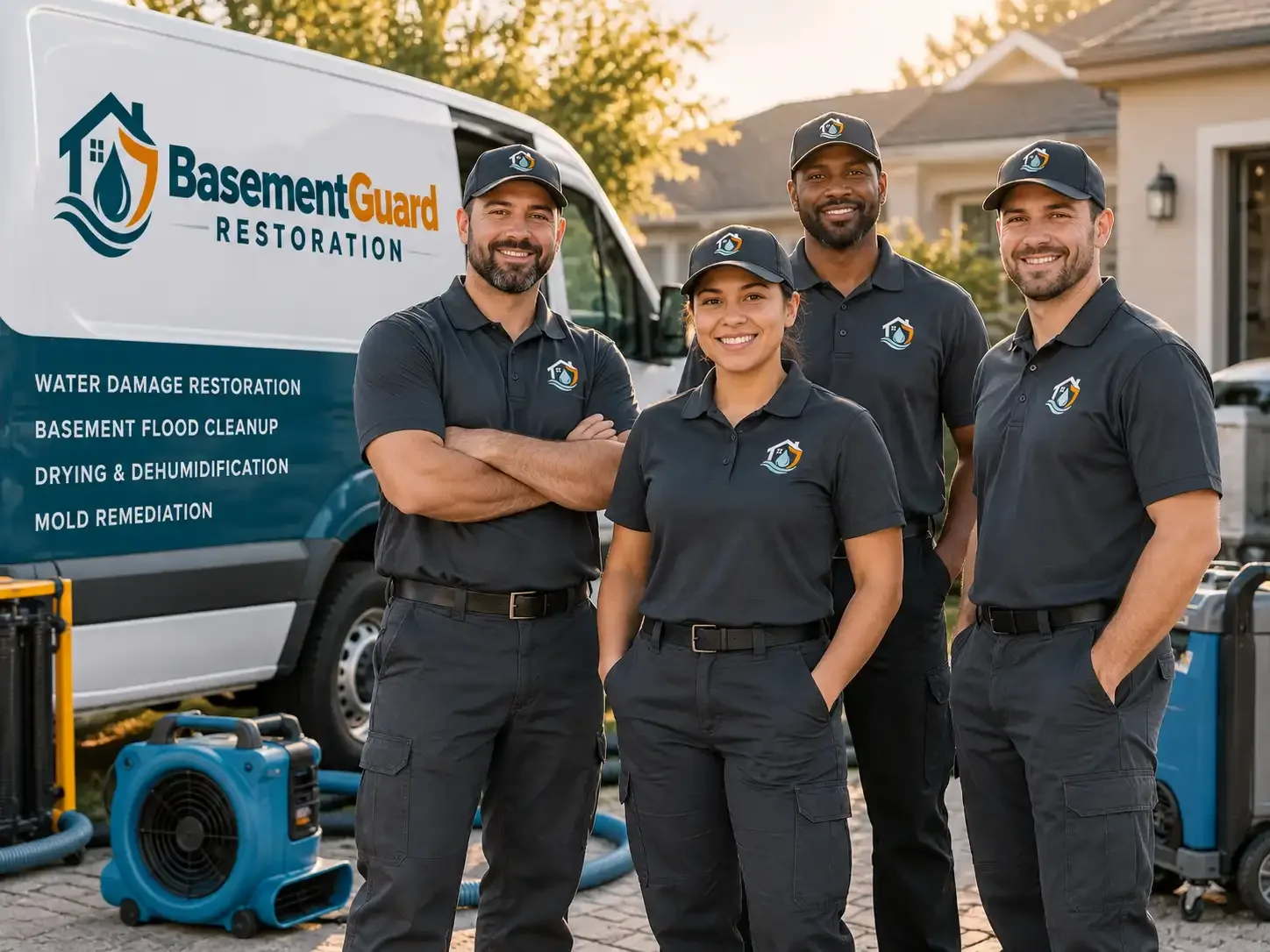 Basement Water Damage Restoration company in Weaverville, CA